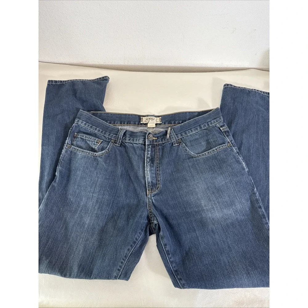 AMERICAN RAG Clark Fit Slim Straight Leg Blue Denim Jeans Men's Size 36x32